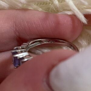 10k white gold ring size 7